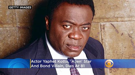 Yaphet Kotto, Bond and Alien Actor, Dies at 81 .